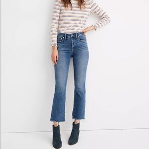 Madewell Cali Demi-Boot Jeans in Fleetwood Wash
